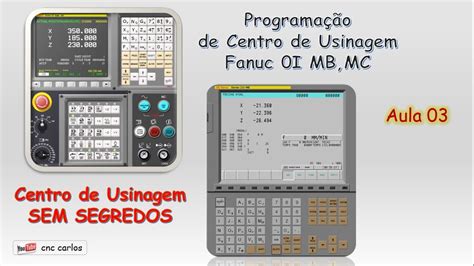 programação de centro de usinagem cnc fanuc|Curso de Programação de Torno CNC .